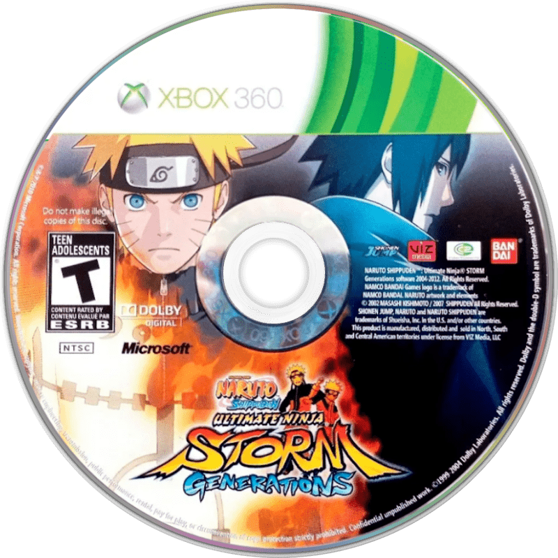 Naruto Shippuden Ultimate Ninja Storm Generations media 2 for Xbox 360